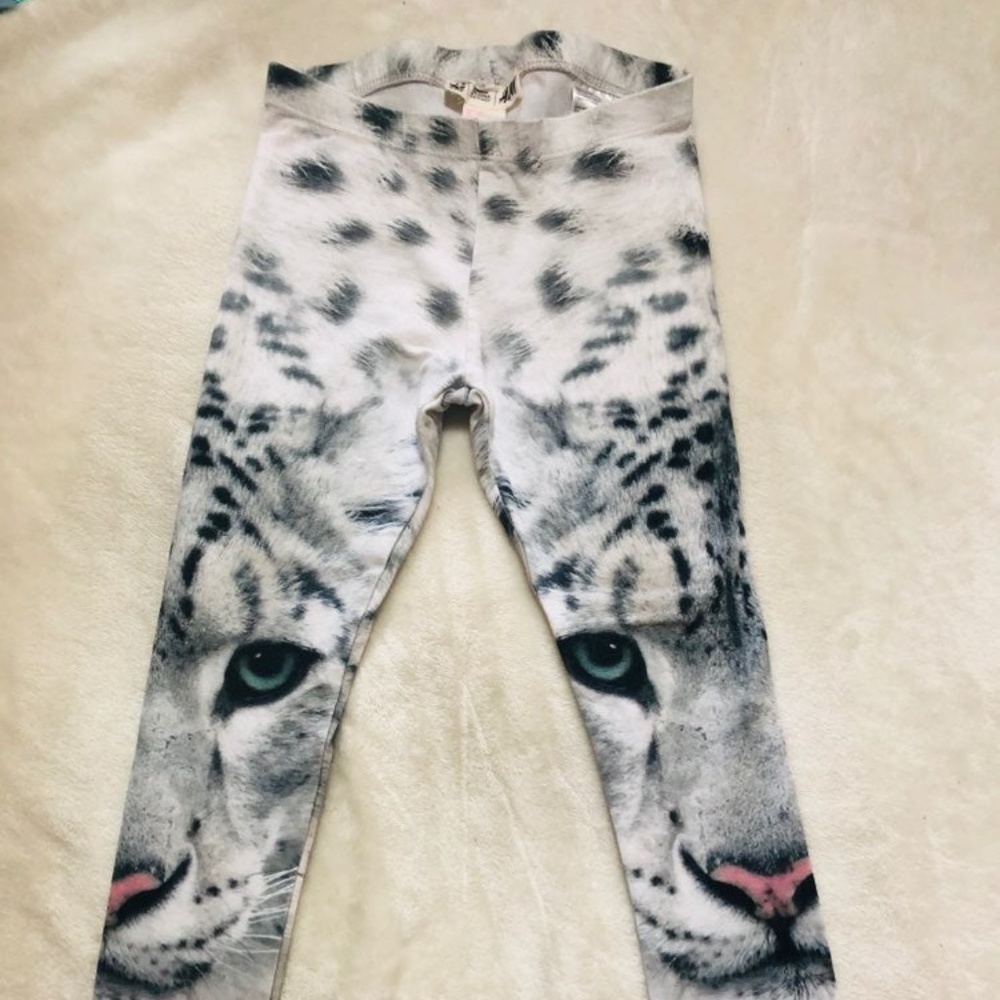 H&M leggings Animal print for Girl Size 5-6